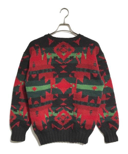 RALPH LAUREN（ラルフローレン）RALPH LAUREN (ラルフローレン) ネイティブ柄ニット マルチカラー サイズ:Mの古着・服飾アイテム