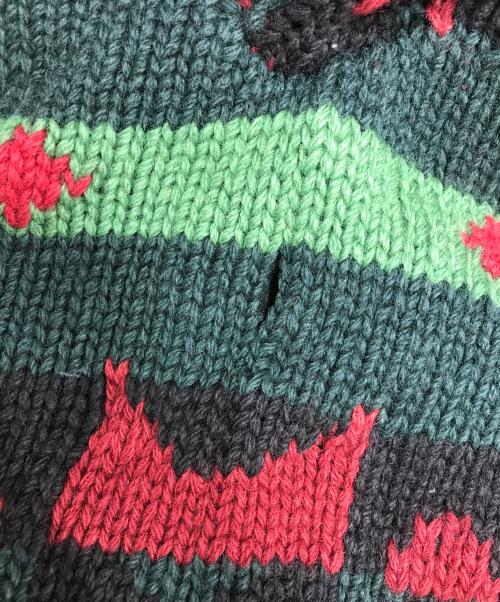 RALPH LAUREN（ラルフローレン）RALPH LAUREN (ラルフローレン) ネイティブ柄ニット マルチカラー サイズ:Mの古着・服飾アイテム
