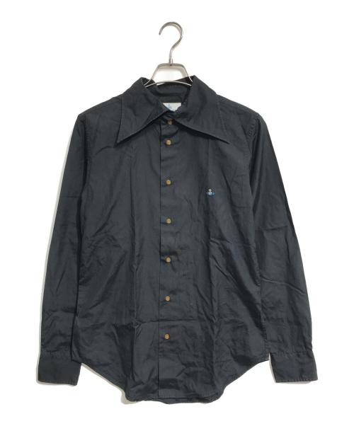 Vivienne Westwood man（ヴィヴィアン ウェストウッド マン）Vivienne Westwood man (ヴィヴィアン ウェストウッド マン) シャツ ブラック サイズ:46の古着・服飾アイテム