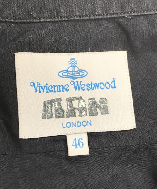 Vivienne Westwood man（ヴィヴィアン ウェストウッド マン）Vivienne Westwood man (ヴィヴィアン ウェストウッド マン) シャツ ブラック サイズ:46の古着・服飾アイテム