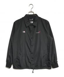 New Era×GROUND Y（ニューエラ×グラウンドワイ）の古着「コーチジャケット」｜ブラック