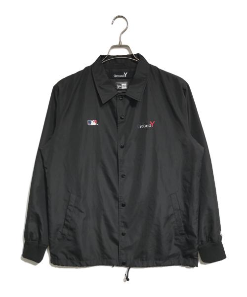 New Era（ニューエラ）New Era (ニューエラ) GROUND Y (グラウンドワイ) コーチジャケット ブラック サイズ:1の古着・服飾アイテム