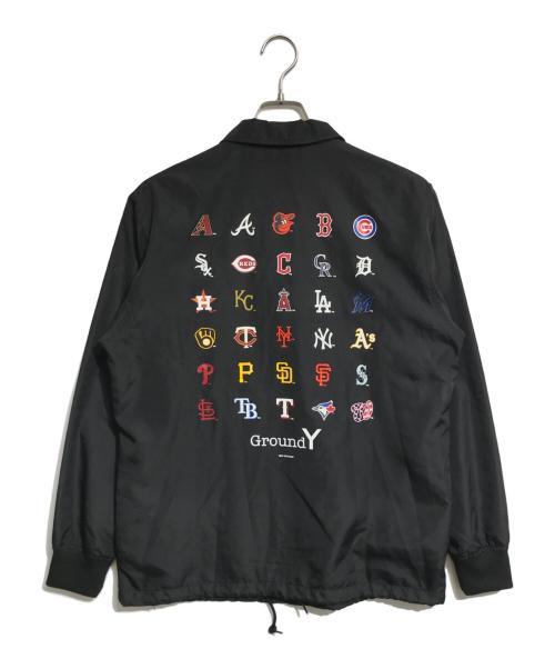 New Era（ニューエラ）New Era (ニューエラ) GROUND Y (グラウンドワイ) コーチジャケット ブラック サイズ:1の古着・服飾アイテム