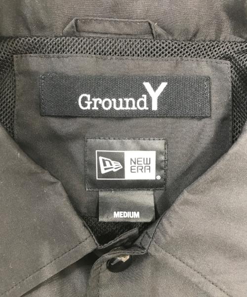 New Era（ニューエラ）New Era (ニューエラ) GROUND Y (グラウンドワイ) コーチジャケット ブラック サイズ:1の古着・服飾アイテム
