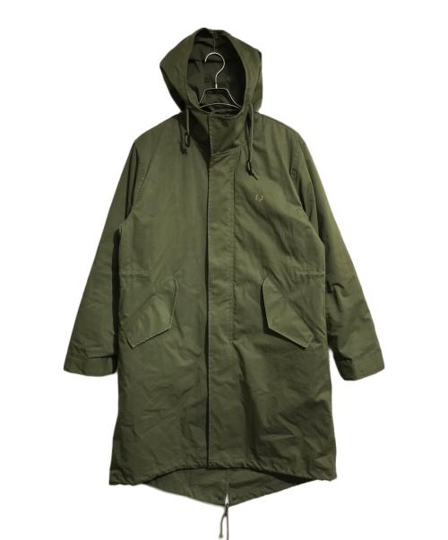 FRED PERRY（フレッドペリー）FRED PERRY (フレッドペリー) モッズコート カーキ サイズ:Lの古着・服飾アイテム