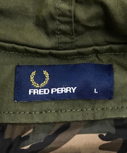 FRED PERRY（フレッドペリー）FRED PERRY (フレッドペリー) モッズコート カーキ サイズ:Lの古着・服飾アイテム