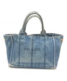 PRADA（プラダ）の古着「カナパ」｜インディゴ
