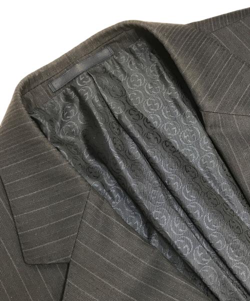 GUCCI（グッチ）GUCCI (グッチ) テーラードジャケット ネイビー サイズ:48の古着・服飾アイテム