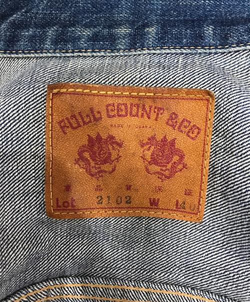 FULLCOUNT（フルカウント）FULLCOUNT (フルカウント) Type2 Denim Jackett インディゴ サイズ:40の古着・服飾アイテム
