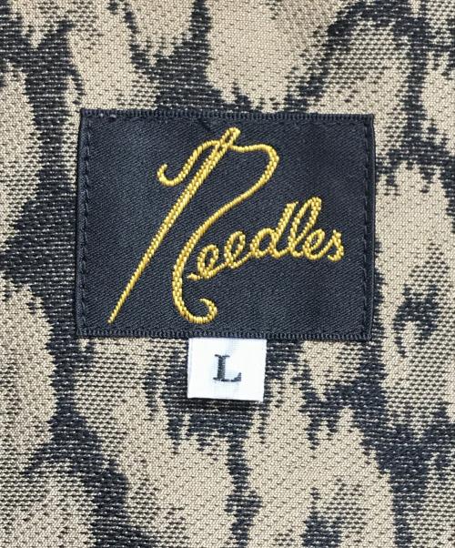 Needles（ニードルズ）Needles (ニードルズ) Cabana Shirt ブラック×イエロー サイズ:Lの古着・服飾アイテム