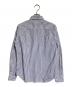 PLAY COMME des GARCONS (プレイコムデギャルソン) ブラックハートワッペン ストライプシャツ ブルー サイズ:M：18000円