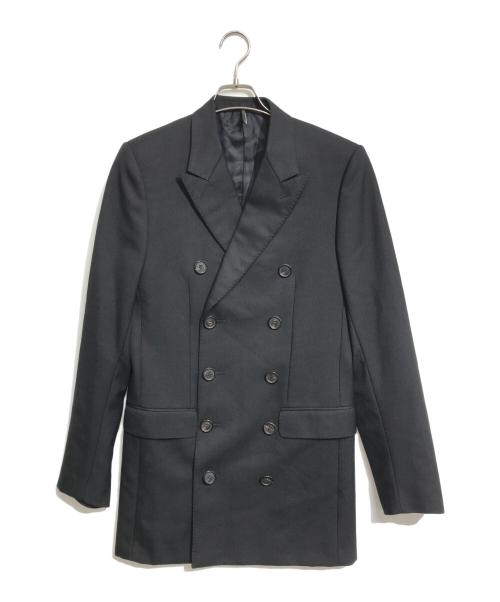DIOR HOMME（ディオール オム）DIOR HOMME (ディオール オム) ダブルブレストスモーキングジャケット ブラック サイズ:48の古着・服飾アイテム