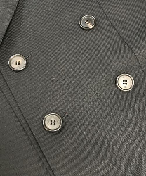 DIOR HOMME（ディオール オム）DIOR HOMME (ディオール オム) ダブルブレストスモーキングジャケット ブラック サイズ:48の古着・服飾アイテム
