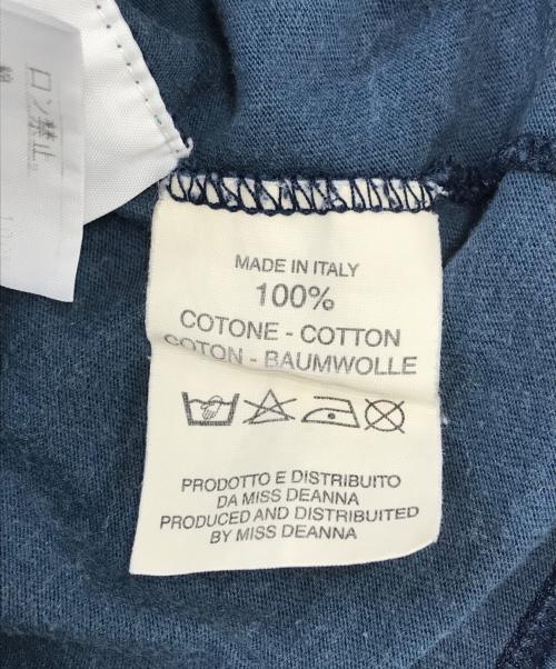 Maison Margiela（メゾンマルジェラ）Maison Margiela (メゾンマルジェラ) エイズTシャツ ブルー サイズ:不明の古着・服飾アイテム
