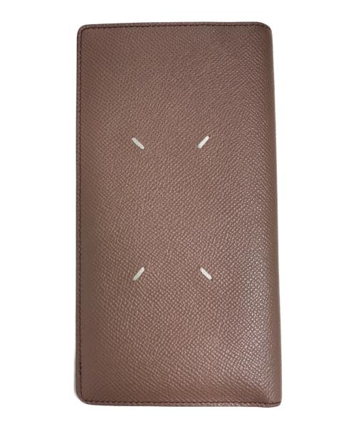Maison Margiela（メゾンマルジェラ）Maison Margiela (メゾンマルジェラ) 4ステッチロングウォレット ベージュ サイズ:表記なしの古着・服飾アイテム