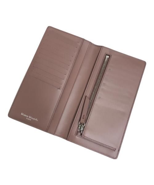 Maison Margiela（メゾンマルジェラ）Maison Margiela (メゾンマルジェラ) 4ステッチロングウォレット ベージュ サイズ:表記なしの古着・服飾アイテム