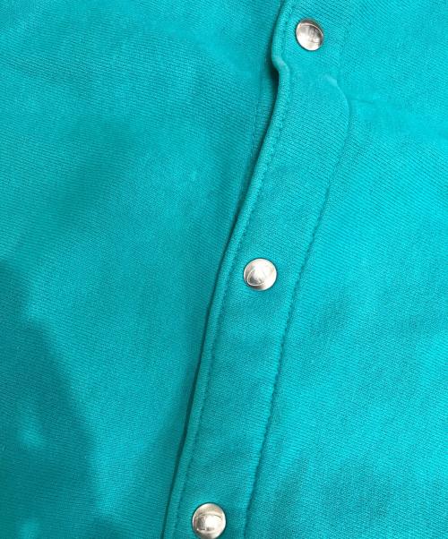Champion（チャンピオン）Champion (チャンピオン) リバースウィーブスナップカーディガン グリーン サイズ:LARGEの古着・服飾アイテム