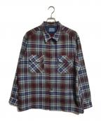PENDLETONペンドルトン）の古着「開襟ボードシャツ」｜ブルー