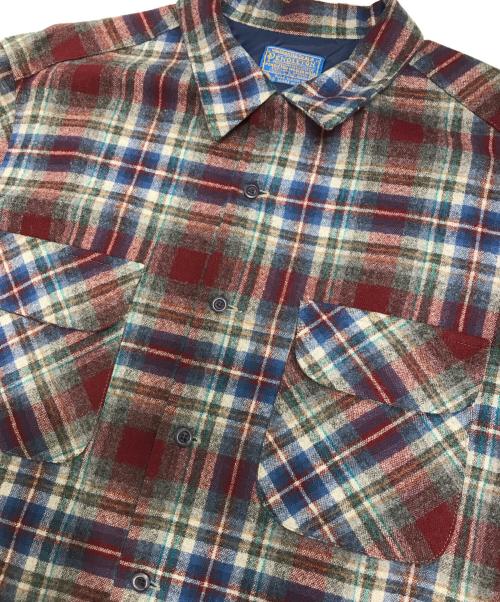 PENDLETON（ペンドルトン）PENDLETON (ペンドルトン) 開襟ボードシャツ ブルー サイズ:Lの古着・服飾アイテム