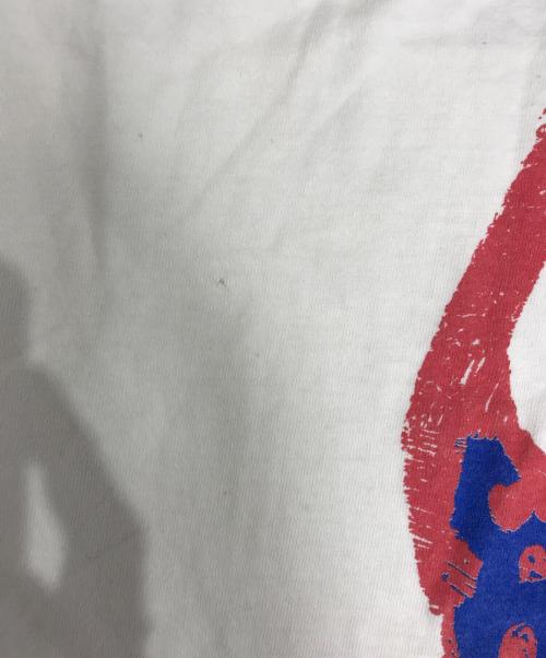 バンドノースリーブTシャツ（バンドノースリーブTシャツ）バンドノースリーブTシャツ (バンドノースリーブTシャツ) 90s THE ROLLING STONES(ローリングストーンズ) バンドノースリーブTシャツ ホワイト サイズ:Lの古着・服飾アイテム