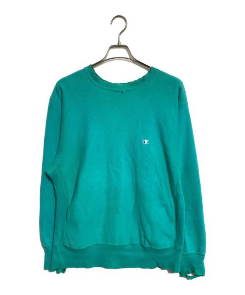 Champion REVERSE WEAVE（チャンピオン リバース ウィーブ）Champion REVERSE WEAVE (チャンピオン リバース ウィーブ) リバースウィーブスウェット ミント サイズ:Lの古着・服飾アイテム