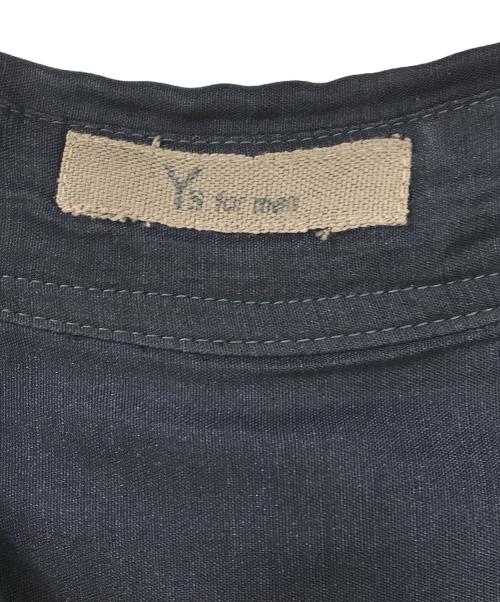 Y's for men（ワイズフォーメン）Y's for men (ワイズフォーメン) レーヨンシルクシャツ ブラック サイズ:表記なしの古着・服飾アイテム