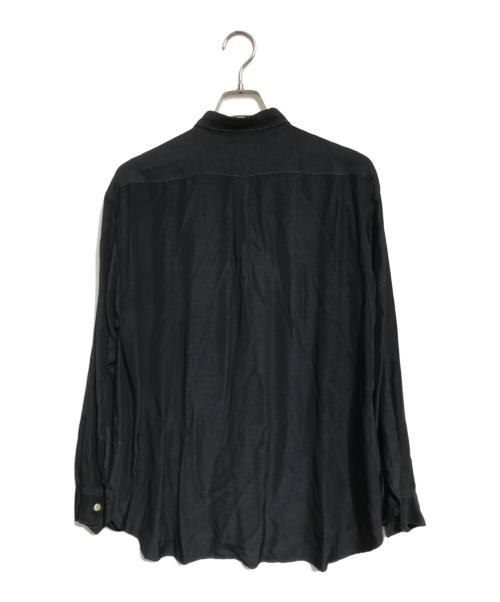 Y's for men（ワイズフォーメン）Y's for men (ワイズフォーメン) レーヨンシルクシャツ ブラック サイズ:表記なしの古着・服飾アイテム