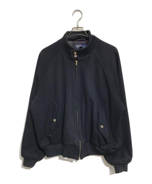 POLO RALPH LAUREN（ポロ・ラルフローレン）POLO RALPH LAUREN (ポロ・ラルフローレン) ウールスイングトップ ネイビー サイズ:Lの古着・服飾アイテム