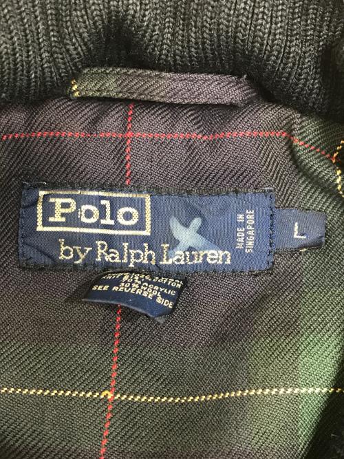 POLO RALPH LAUREN（ポロ・ラルフローレン）POLO RALPH LAUREN (ポロ・ラルフローレン) ウールスイングトップ ネイビー サイズ:Lの古着・服飾アイテム