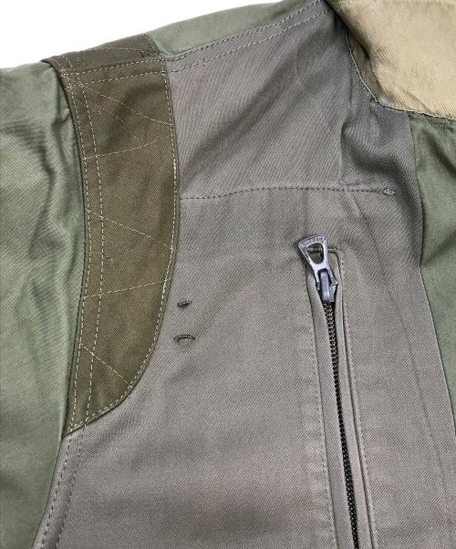 ink（インク）ink (インク) 再構築モッズコート カーキ サイズ:Ｍの古着・服飾アイテム