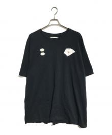OFFWHITE（オフホワイト）の古着「トランプロゴTシャツ」｜ブラック
