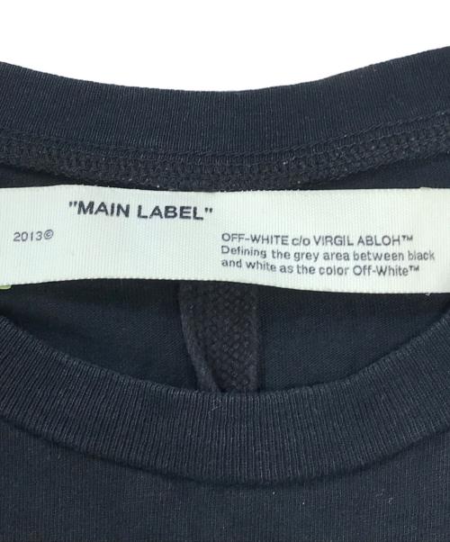 OFFWHITE（オフホワイト）OFFWHITE (オフホワイト) トランプロゴTシャツ ブラック サイズ:Mの古着・服飾アイテム