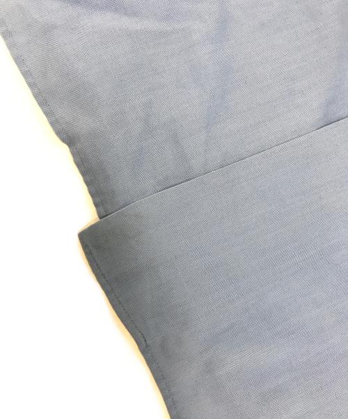 Unitog（ユニトグ）Unitog (ユニトグ) マチ付オープンカラワークーシャツ ネイビー サイズ:18-18 1/2の古着・服飾アイテム