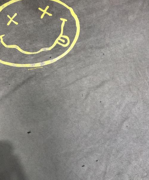 バンドTシャツ（バンドTシャツ）バンドTシャツ (バンドTシャツ) 00s NIRVANA(ニルヴァーナ) バンドTシャツ フェードブラック サイズ:2XLの古着・服飾アイテム