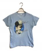 バンドTシャツバンドTシャツ）の古着「70s ROD STEWART(ロッド・スチュワー) バンドTシャツ」｜ネイビー