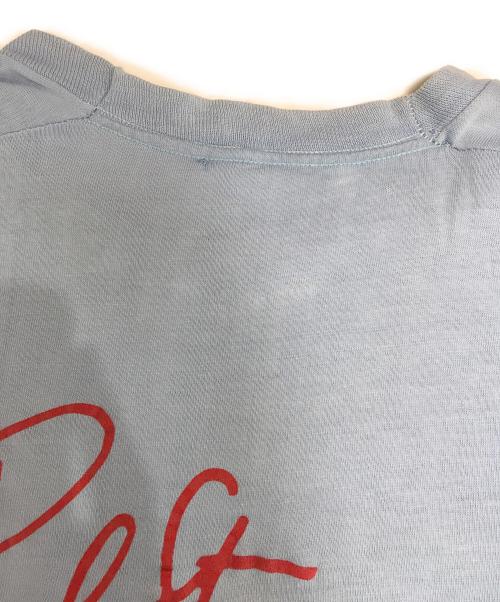 バンドTシャツ（バンドTシャツ）バンドTシャツ (バンドTシャツ) 70s ROD STEWART(ロッド・スチュワー) バンドTシャツ ネイビー サイズ:表記なしの古着・服飾アイテム