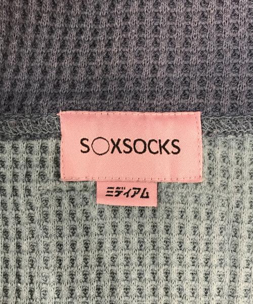S〇XSOCKS（ソックスソックス）S〇XSOCKS (ソックスソックス) スウェット ネイビー サイズ:ミディアムの古着・服飾アイテム