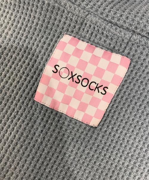 S〇XSOCKS（ソックスソックス）S〇XSOCKS (ソックスソックス) スウェット ネイビー サイズ:ミディアムの古着・服飾アイテム