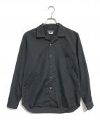 COMME des GARCONS HOMME PLUSコムデギャルソンオムプリュス）の古着「オープンカラーシャツ」｜ブラック