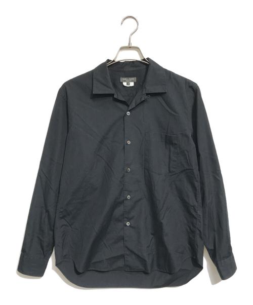 COMME des GARCONS HOMME PLUS（コムデギャルソンオムプリュス）COMME des GARCONS HOMME PLUS (コムデギャルソンオムプリュス) オープンカラーシャツ ブラック サイズ:Sの古着・服飾アイテム
