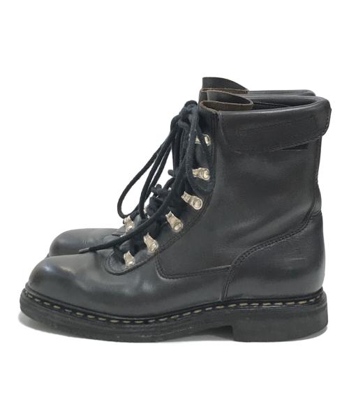 YOHJI YAMAMOTO（ヨウジヤマモト）YOHJI YAMAMOTO (ヨウジヤマモト) PARABOOT (パラブーツ) トレッキングブーツ ブラック サイズ:25の古着・服飾アイテム