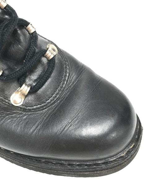 YOHJI YAMAMOTO（ヨウジヤマモト）YOHJI YAMAMOTO (ヨウジヤマモト) PARABOOT (パラブーツ) トレッキングブーツ ブラック サイズ:25の古着・服飾アイテム