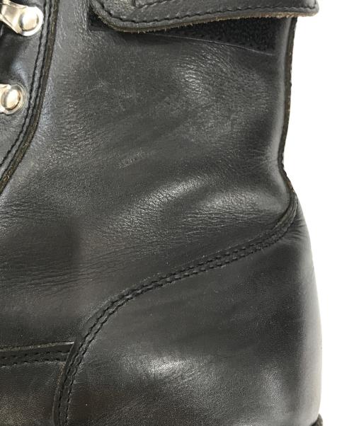YOHJI YAMAMOTO（ヨウジヤマモト）YOHJI YAMAMOTO (ヨウジヤマモト) PARABOOT (パラブーツ) トレッキングブーツ ブラック サイズ:25の古着・服飾アイテム
