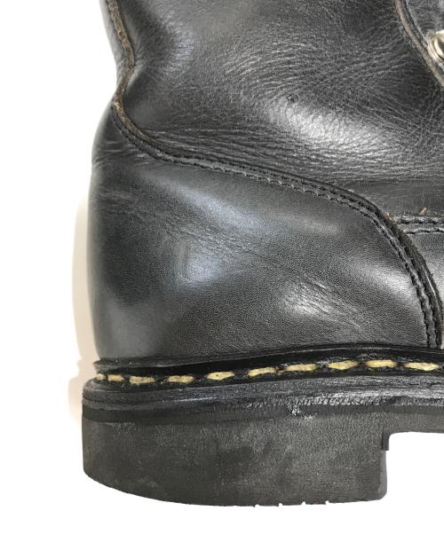 YOHJI YAMAMOTO（ヨウジヤマモト）YOHJI YAMAMOTO (ヨウジヤマモト) PARABOOT (パラブーツ) トレッキングブーツ ブラック サイズ:25の古着・服飾アイテム