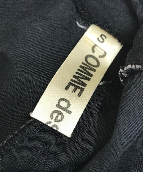COMME des GARCONS（コムデギャルソン）COMME des GARCONS (コムデギャルソン) バイカラーレーヨンワンピース ブラック サイズ:Sの古着・服飾アイテム