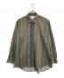 COMME des GARCONS SHIRT（コムデギャルソンシャツ）の古着「ストライプシャツ」｜オリーブ