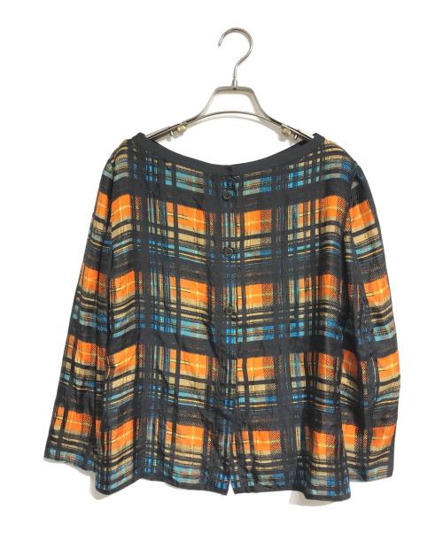 PRADA（プラダ）PRADA (プラダ) ブラウス マルチカラー サイズ:42の古着・服飾アイテム