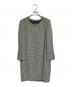 tricot COMME des GARCONS（トリココムデギャルソン）の古着「千鳥格子ワンピース」｜グレー