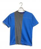 COMME des GARCONS JUNYA WATANABE MANコム デ ギャルソン ジュンヤ ワタナベ マン）の古着「異素材切替Tシャツ」｜ブルー×グレー