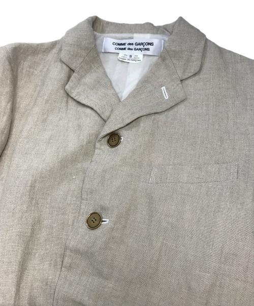 COMME des GARCONS COMME des GARCONS（コムデギャルソン コムデギャルソン）COMME des GARCONS COMME des GARCONS (コムデギャルソン コムデギャルソン) ヘンプリネンセットアップ ベージュ サイズ:トップス:S ボトムス:XSの古着・服飾アイテム